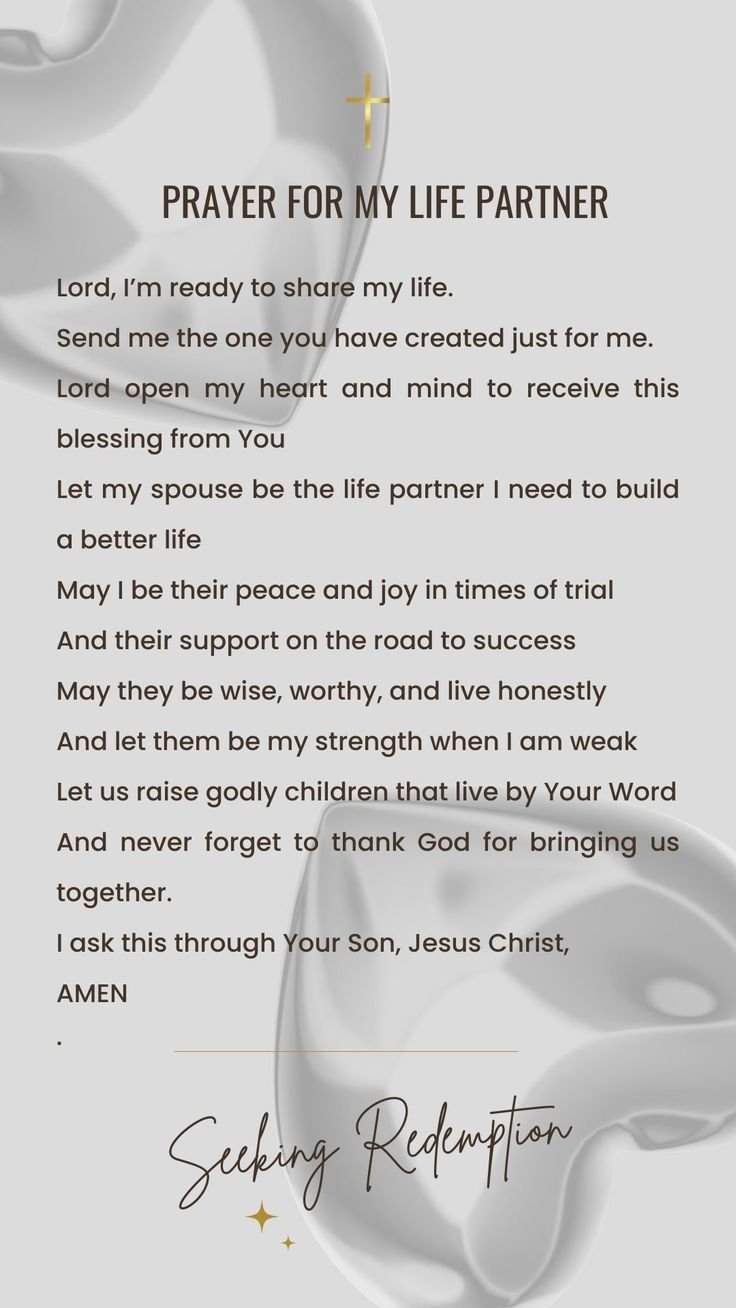 Powerful Bible Verses For Praying For A Life Partner