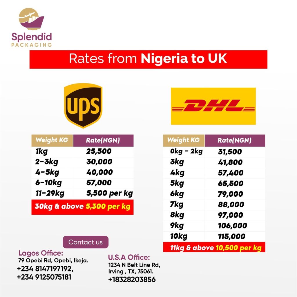 Ultimate Guide To Dhl Nigeria Price List 2021