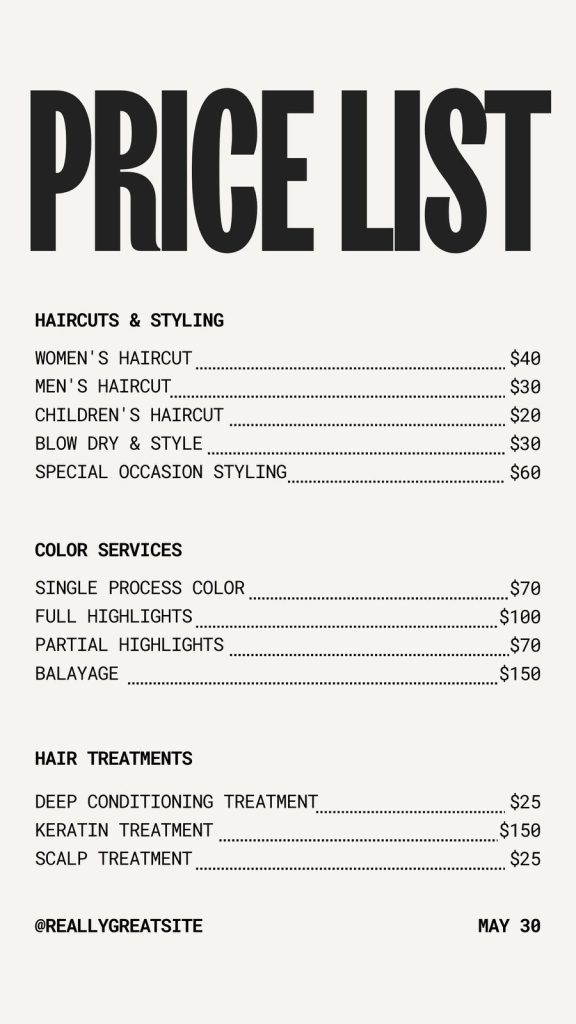 Ultimate Guide To Price List Essentials